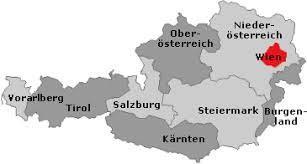 Carte de l'Autriche